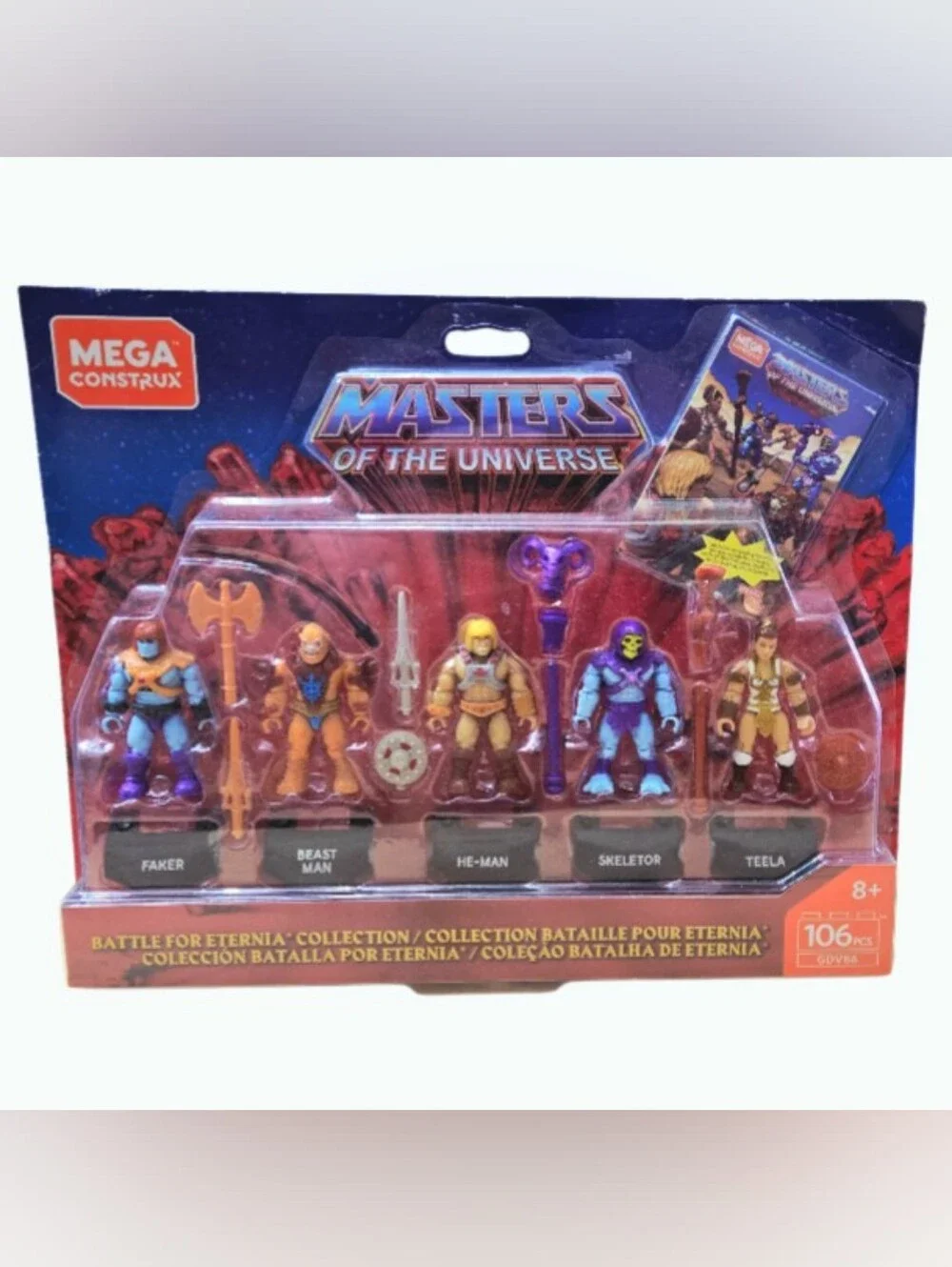 Mega Construx Masters of the Universe Battle for Eternia Collection (set GDV86)